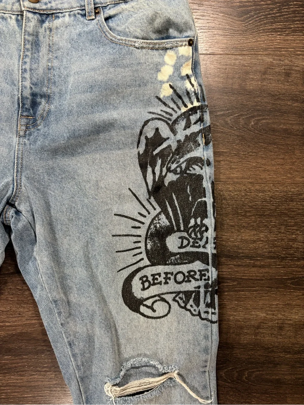 Ed Hardy light wash
